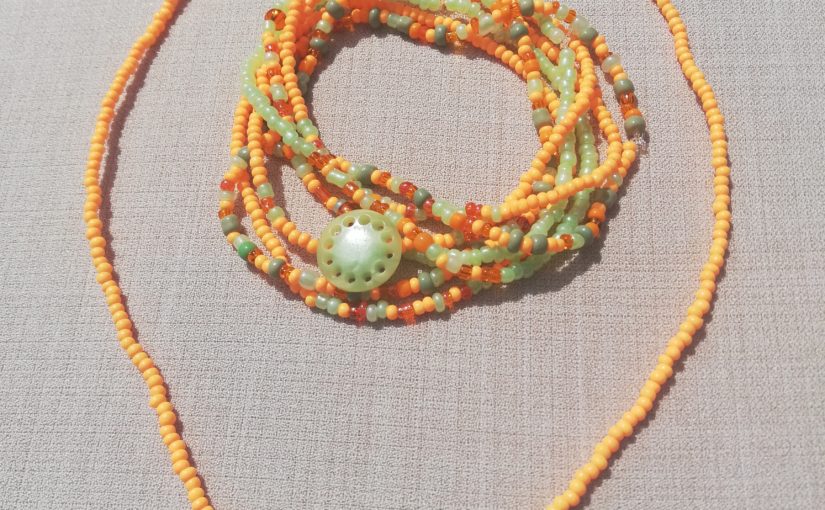 Parure ras du cou et bracelets